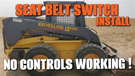 bypassing john deere 250 skid steer seat belt switch|john deere 250 seat belt switch.